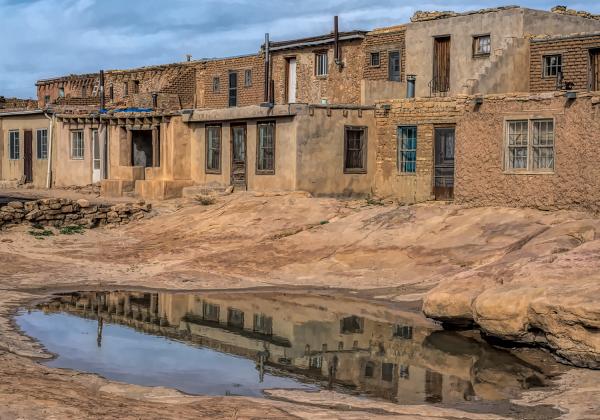  We stayed in the Acoma Pueblo Casino Hotel and visited Acoma Pueblo.